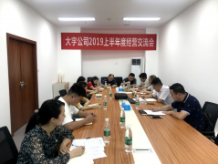 <b>公司召开2019年上半年度经营交流会</b>