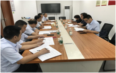 <b>集团总经理周海斌一行到公司开展调研工作</b>